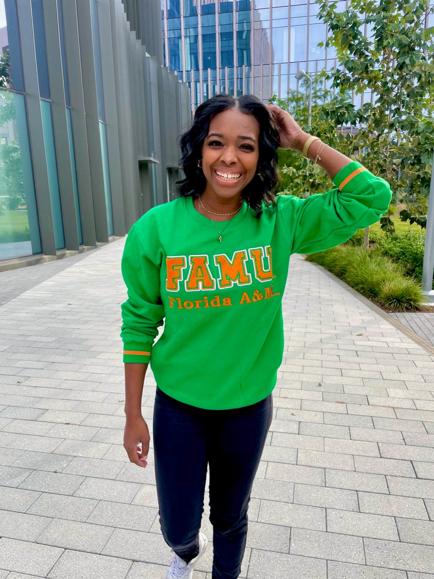 Florida A&M "FAMU" Varsity Sweatshirt (Unisex)