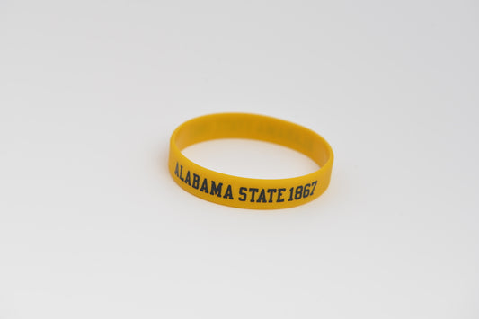 Alabama State Silicone Bracelet