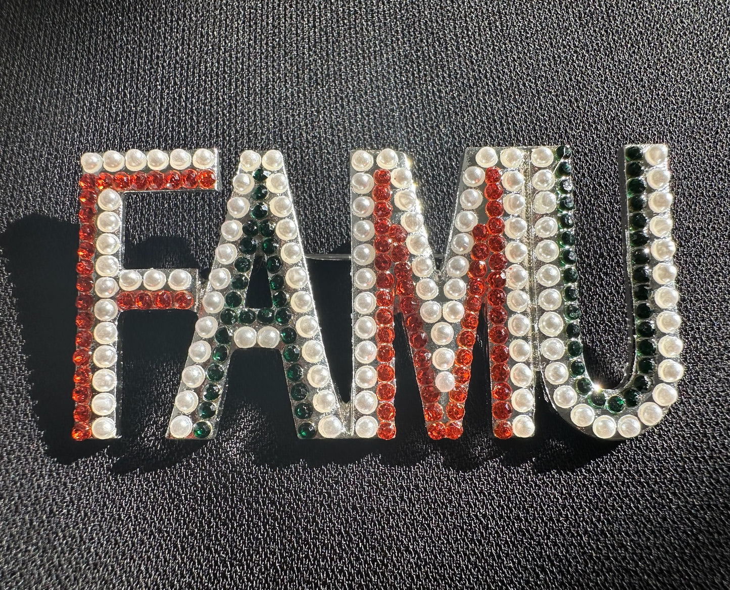 FAMU Crystal Stone Lapel Pin
