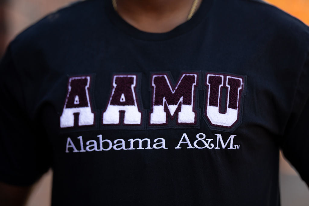 Alabama A&M Black Tee (Unisex)