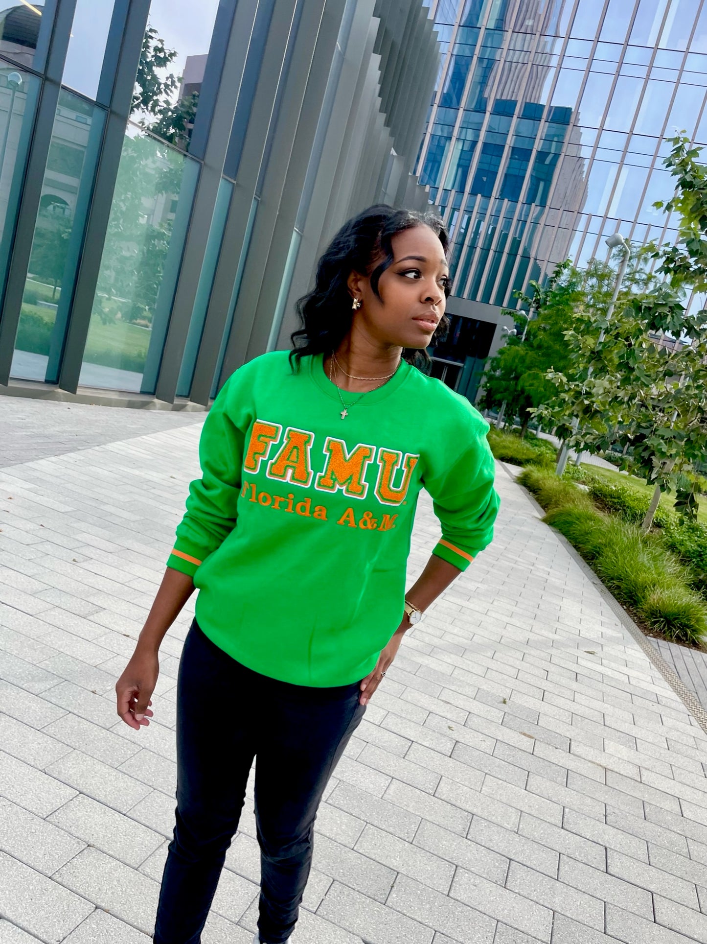 Florida A&M "FAMU" Varsity Sweatshirt (Unisex)