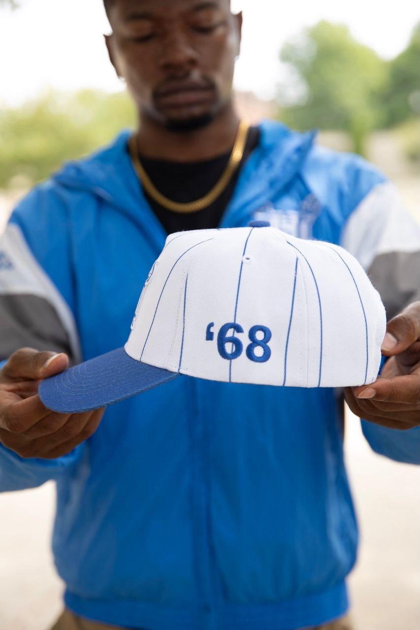 Hampton University Striped Cap