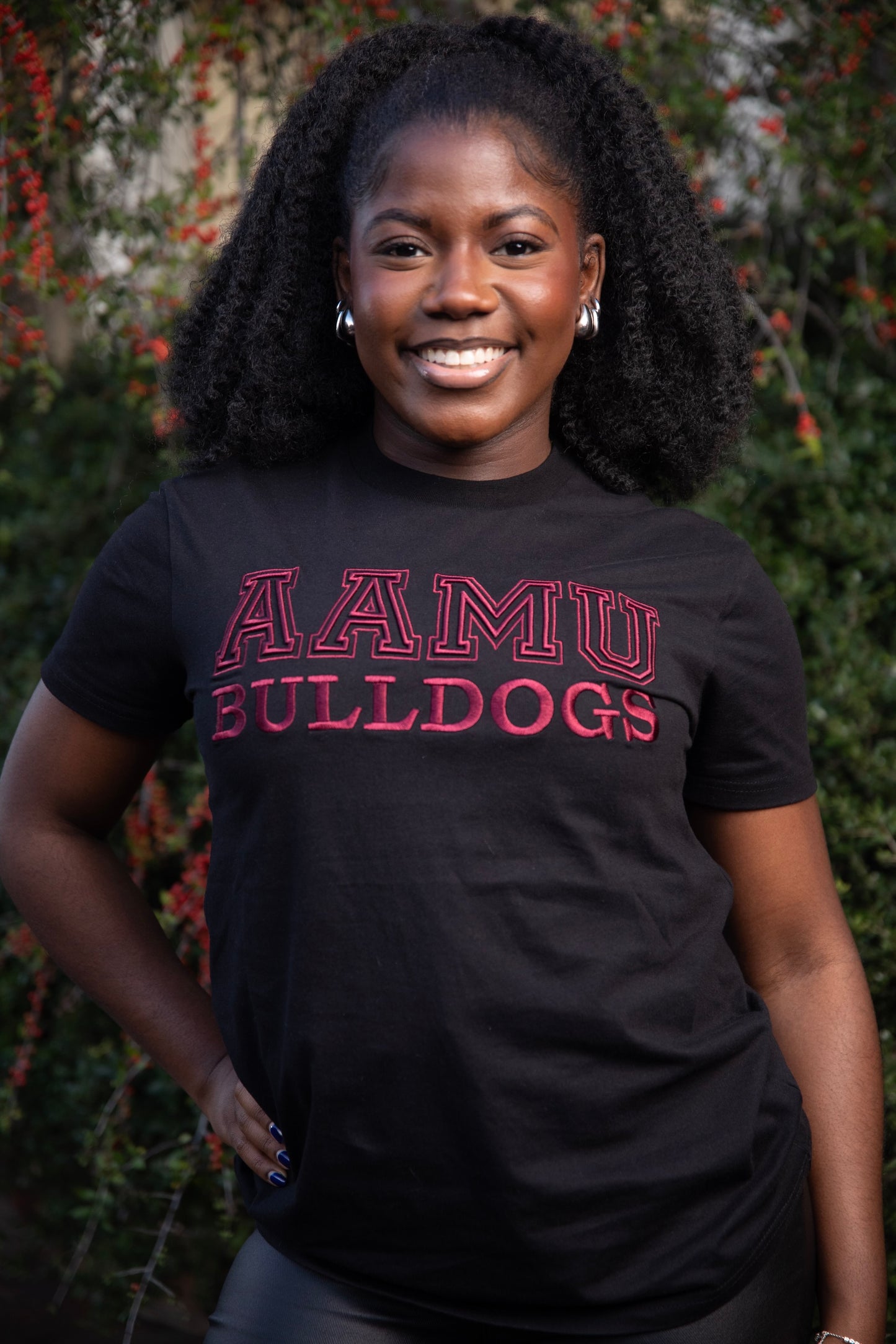 AAMU Bulldogs Black Tee (Unisex)