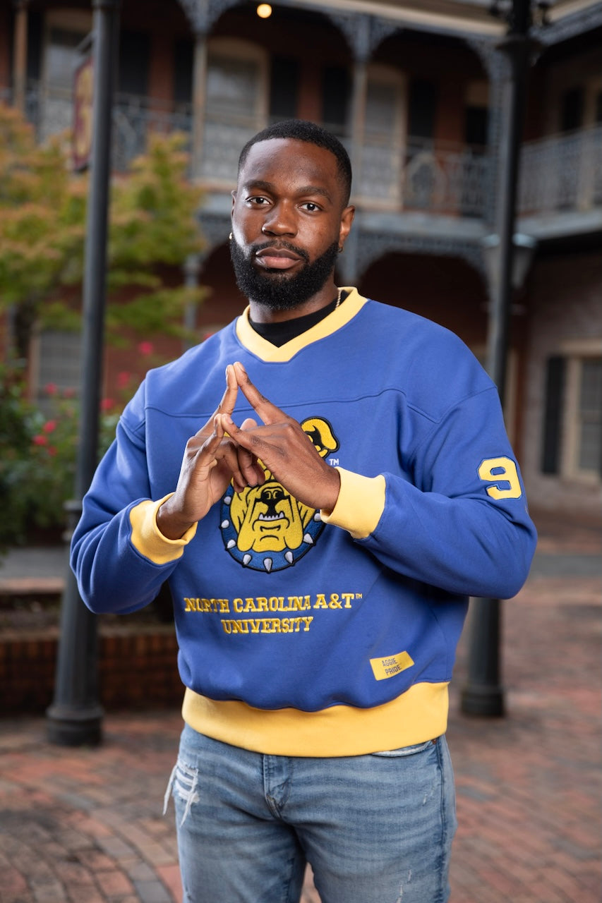 North Carolina A&T V-Neck Sweatshirt