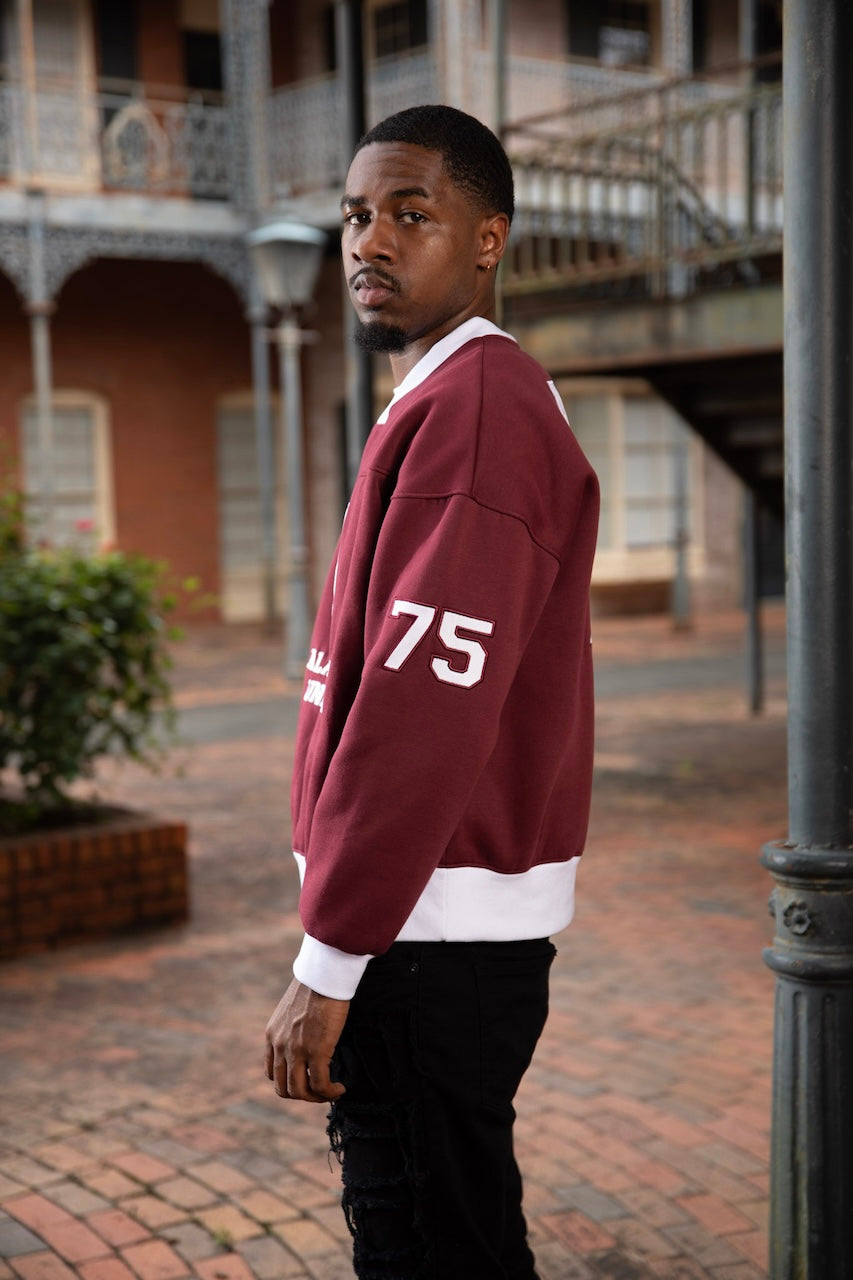 Alabama A&M V-Neck Sweatshirt