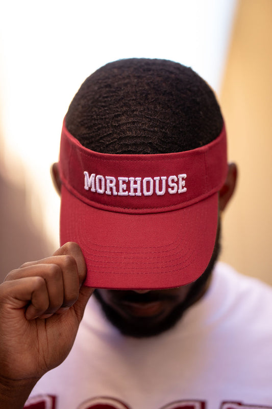 Morehouse Maroon Visor