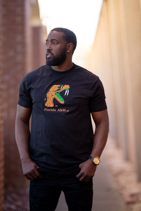 FAMU Rattler Black Tee(Unisex)