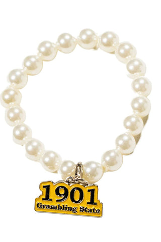 1901 Grambling Pearl Bracelet