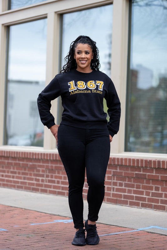 Alabama State 1867 Sweatshirt (Unisex)