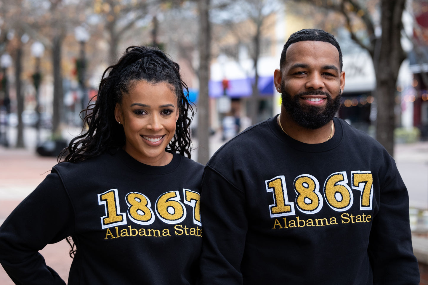 Alabama State 1867 Sweatshirt (Unisex)