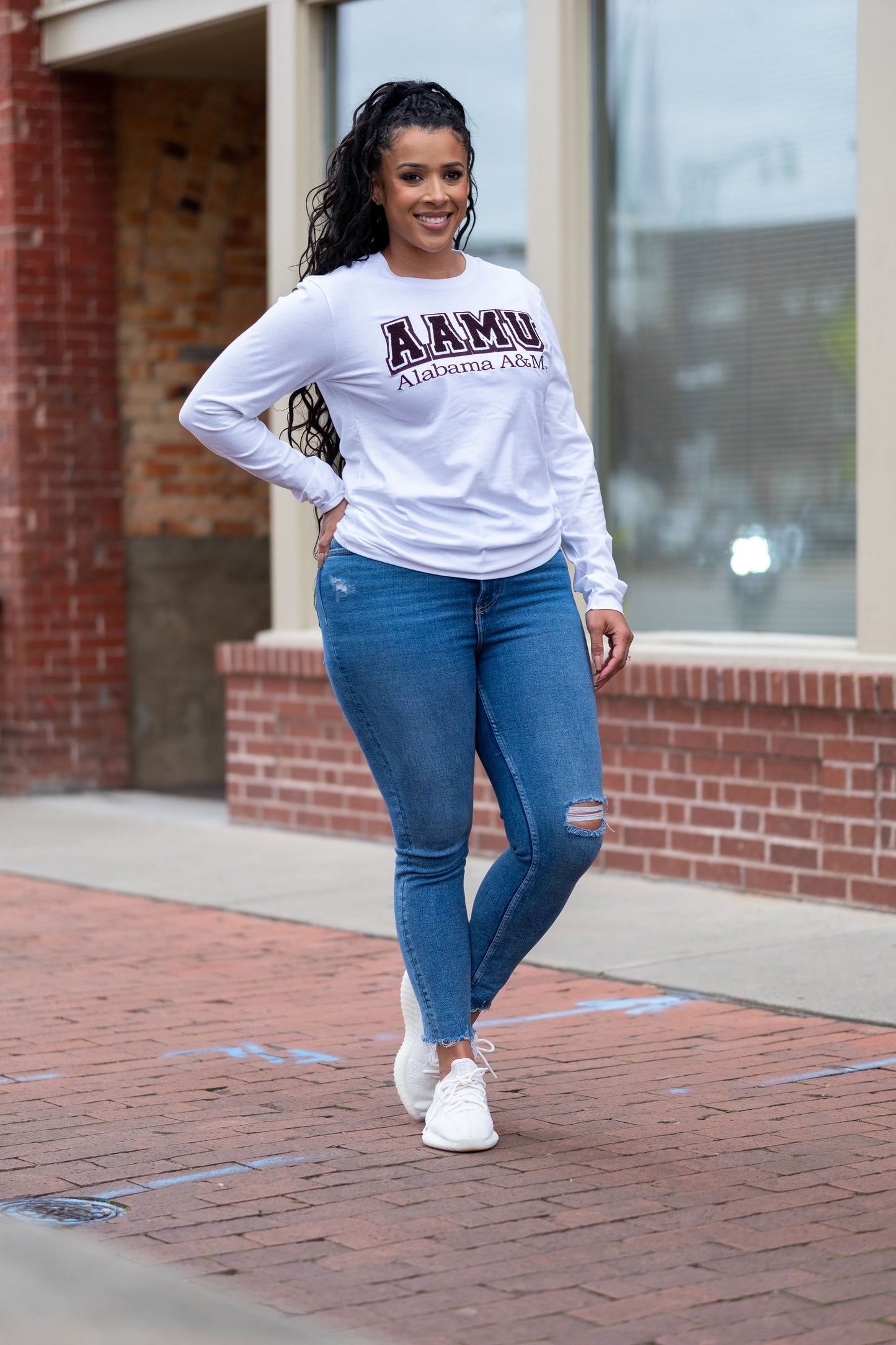 AAMU Long sleeve Tee (Unisex)