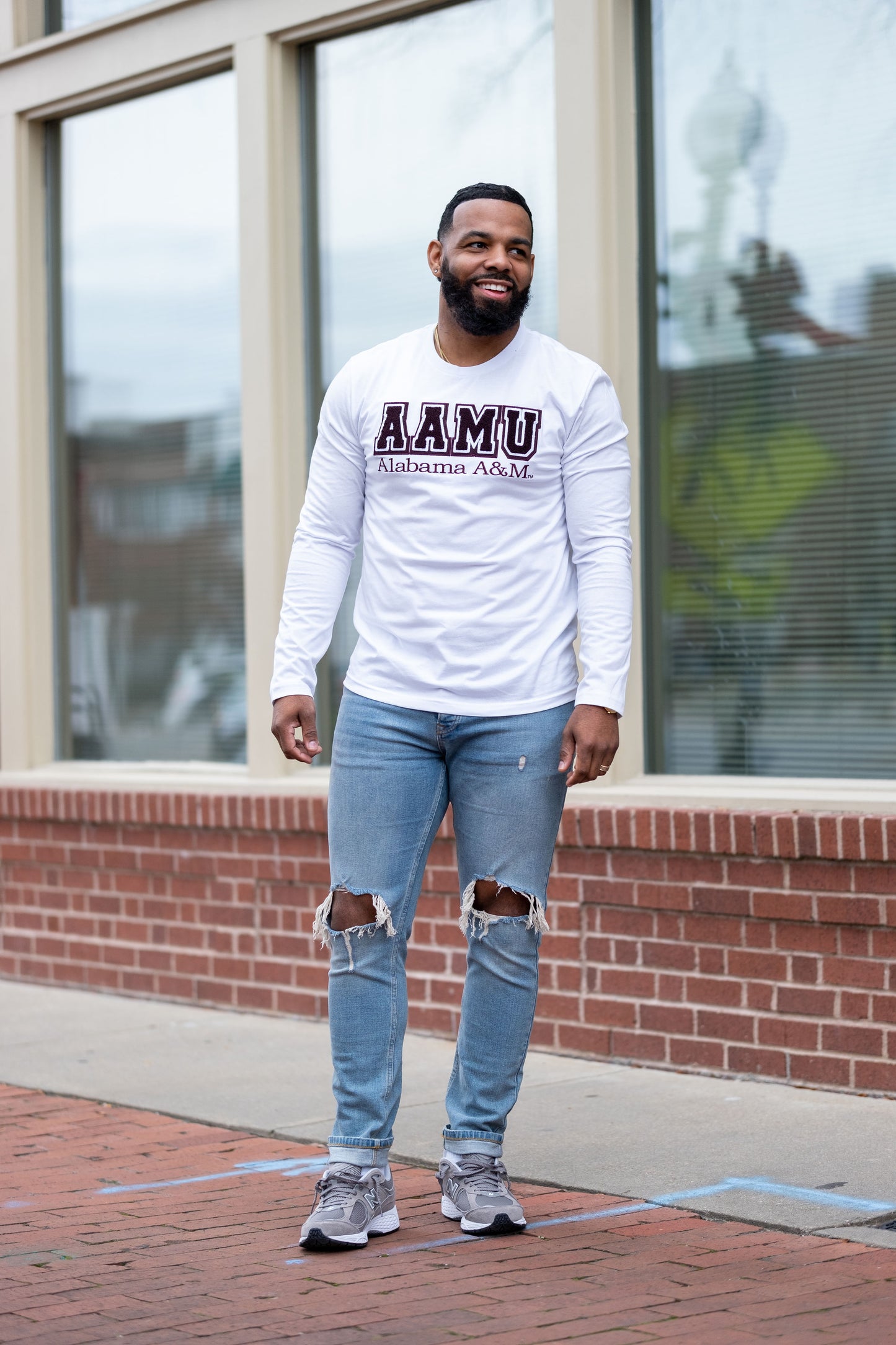AAMU Long sleeve Tee (Unisex)