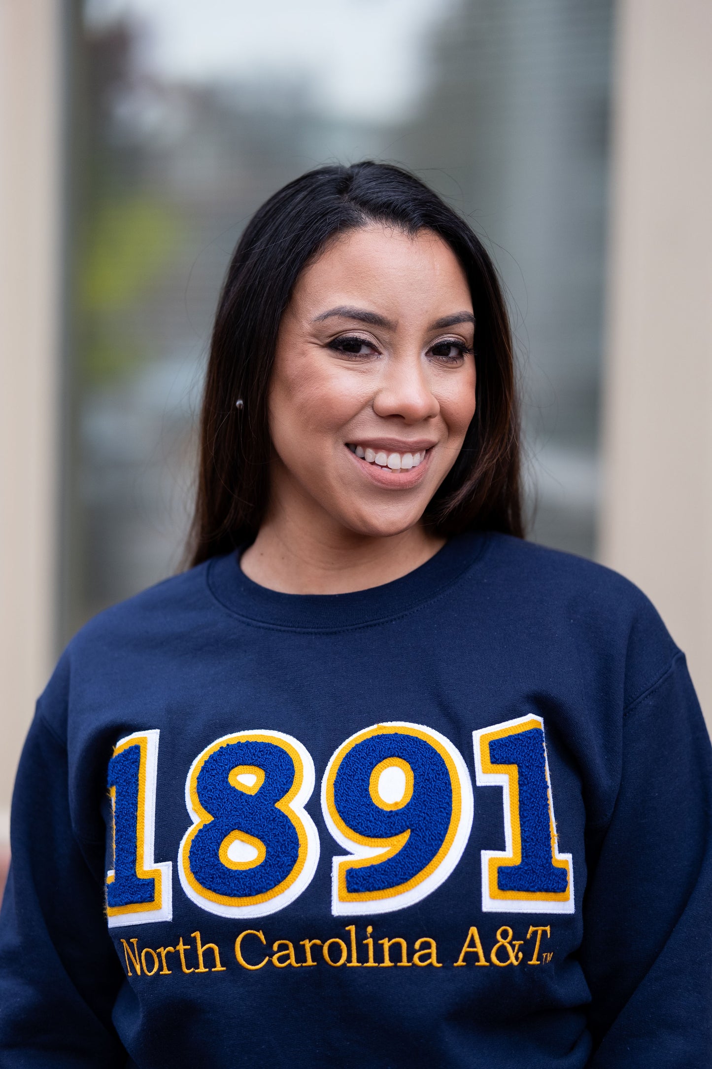 *Limited Edition* 1891 North Carolina A&T Navy Sweatshirt (Unisex)