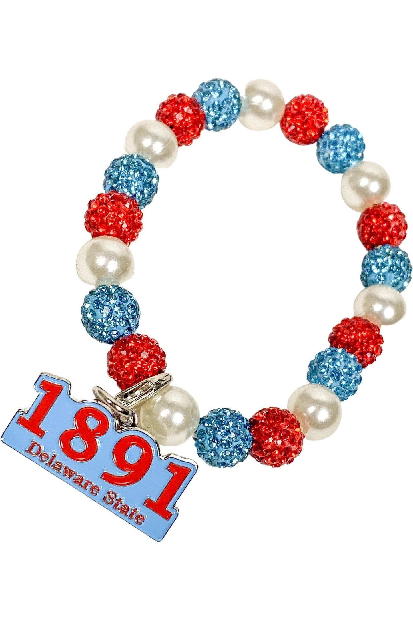 1891 Delaware State Bling Bracelet