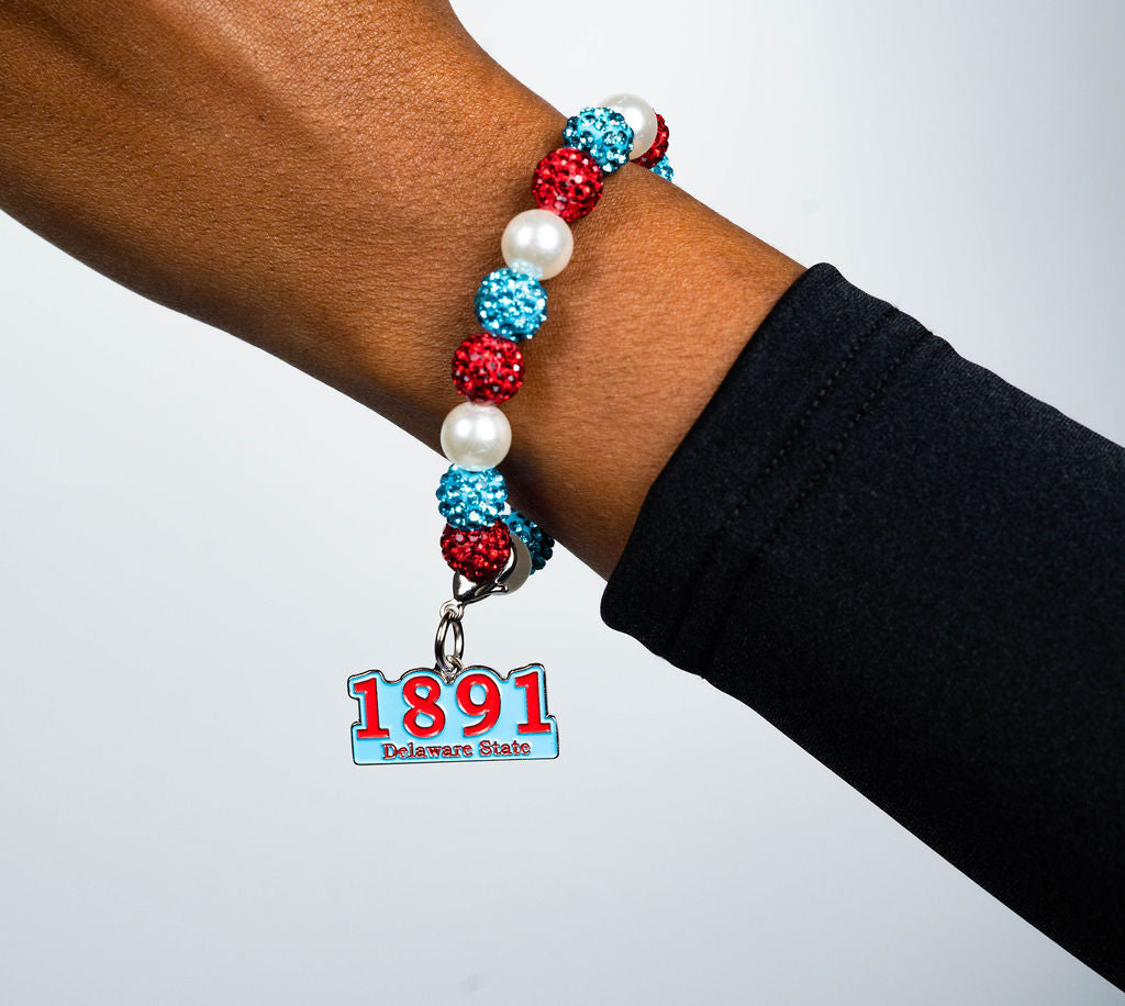 1891 Delaware State Bling Bracelet