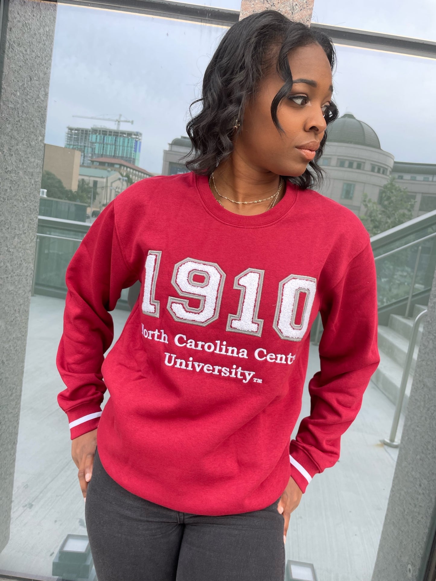North Carolina Central University 1910 Sweatshirt (Unisex)