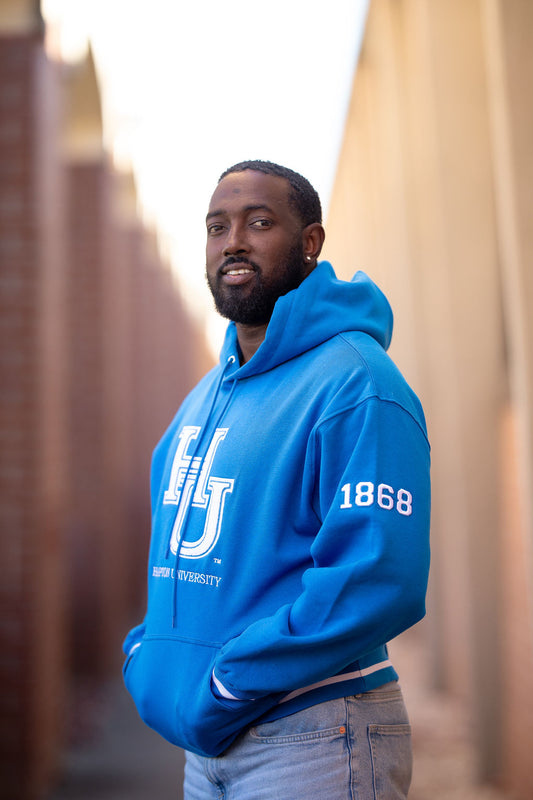 Hampton University Varsity Hoodie (Unisex)