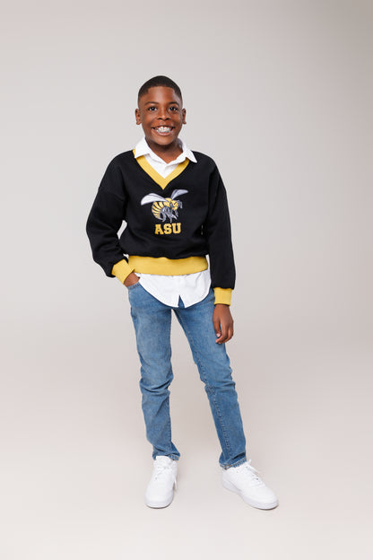Youth ASU V-Neck Sweatshirt