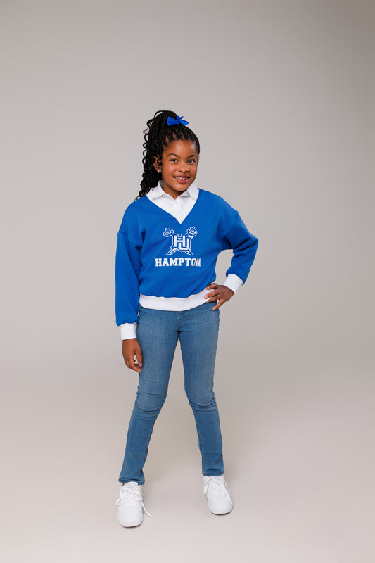 Youth Hampton V-Neck Sweatshirt