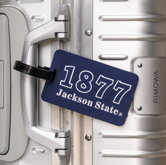 1877 Jackson State Luggage Tag