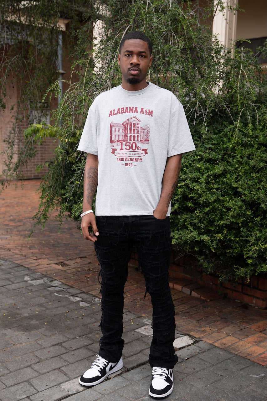 150th AAMU Gray Tee (Unisex)