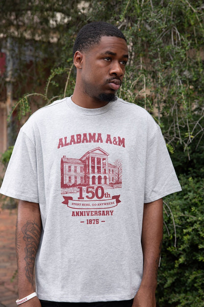 150th AAMU Gray Tee (Unisex)