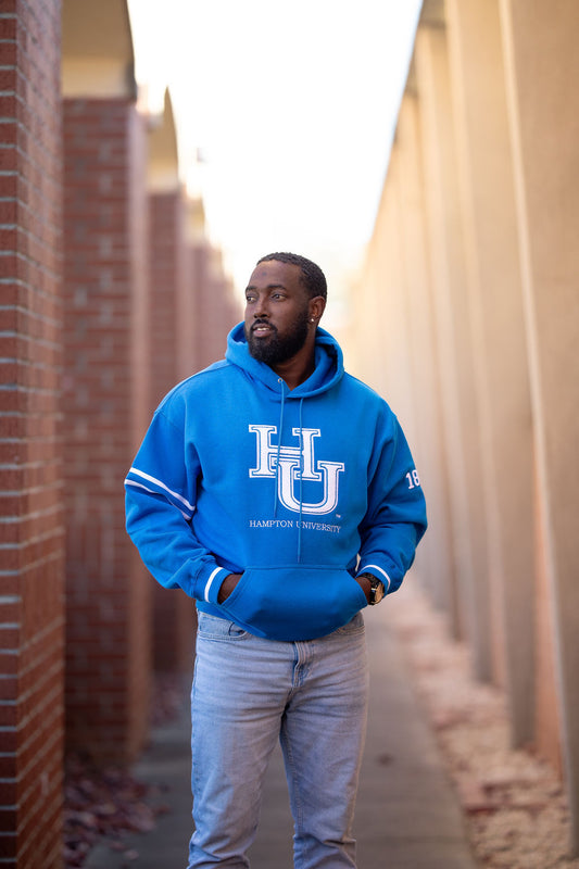 Hampton University Varsity Hoodie (Unisex)