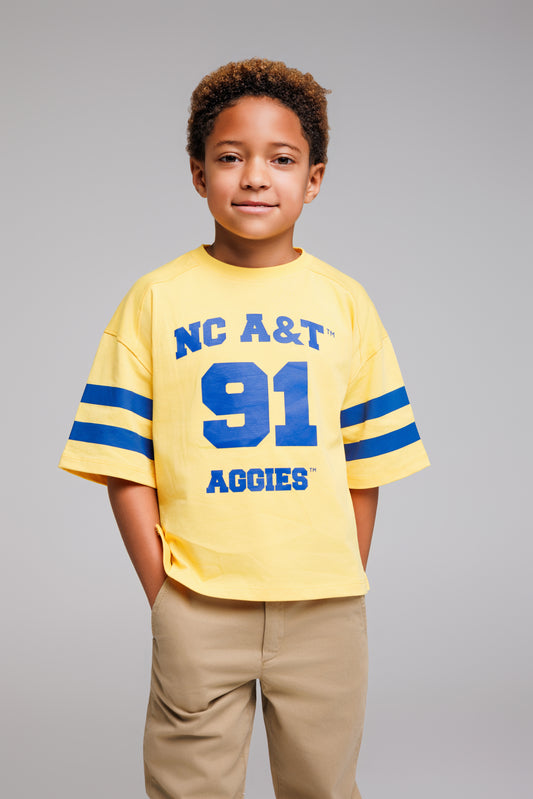 Youth North Carolina A & T Hockey Tee