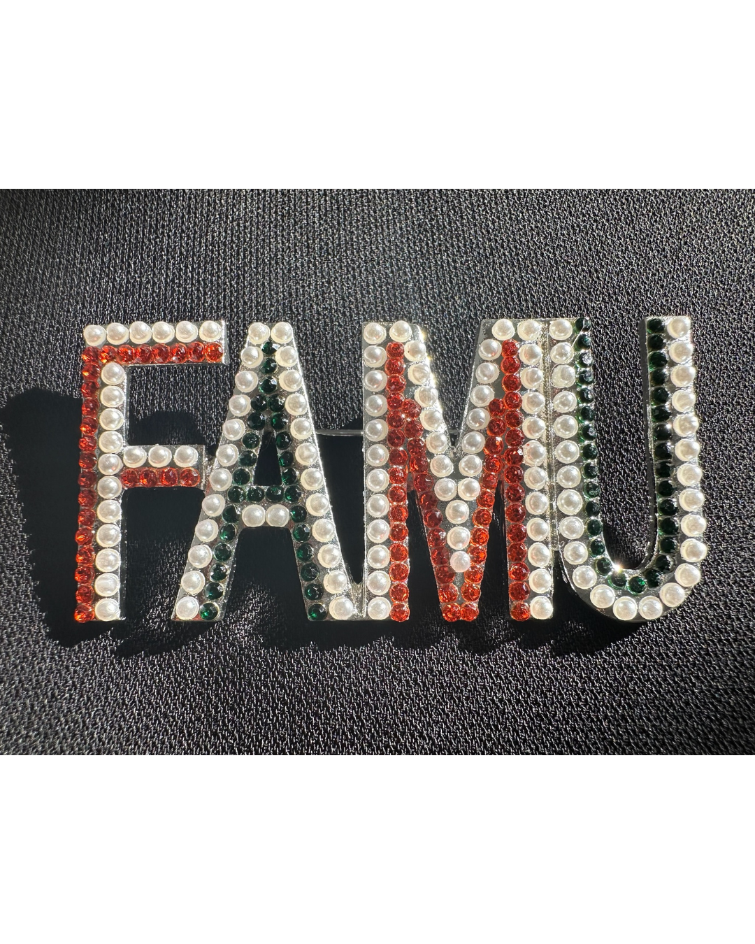 FAMU Crystal Stone Lapel Pin