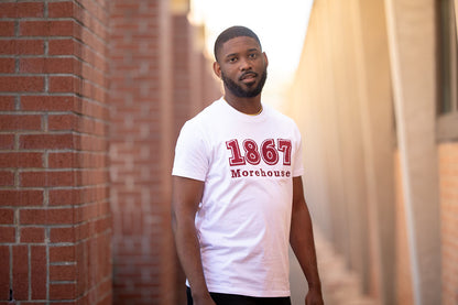 Morehouse White 1867 Founding Year Tee (Unisex)
