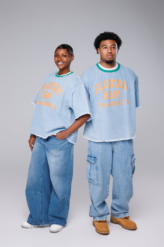 Florida A&M Denim Shirt