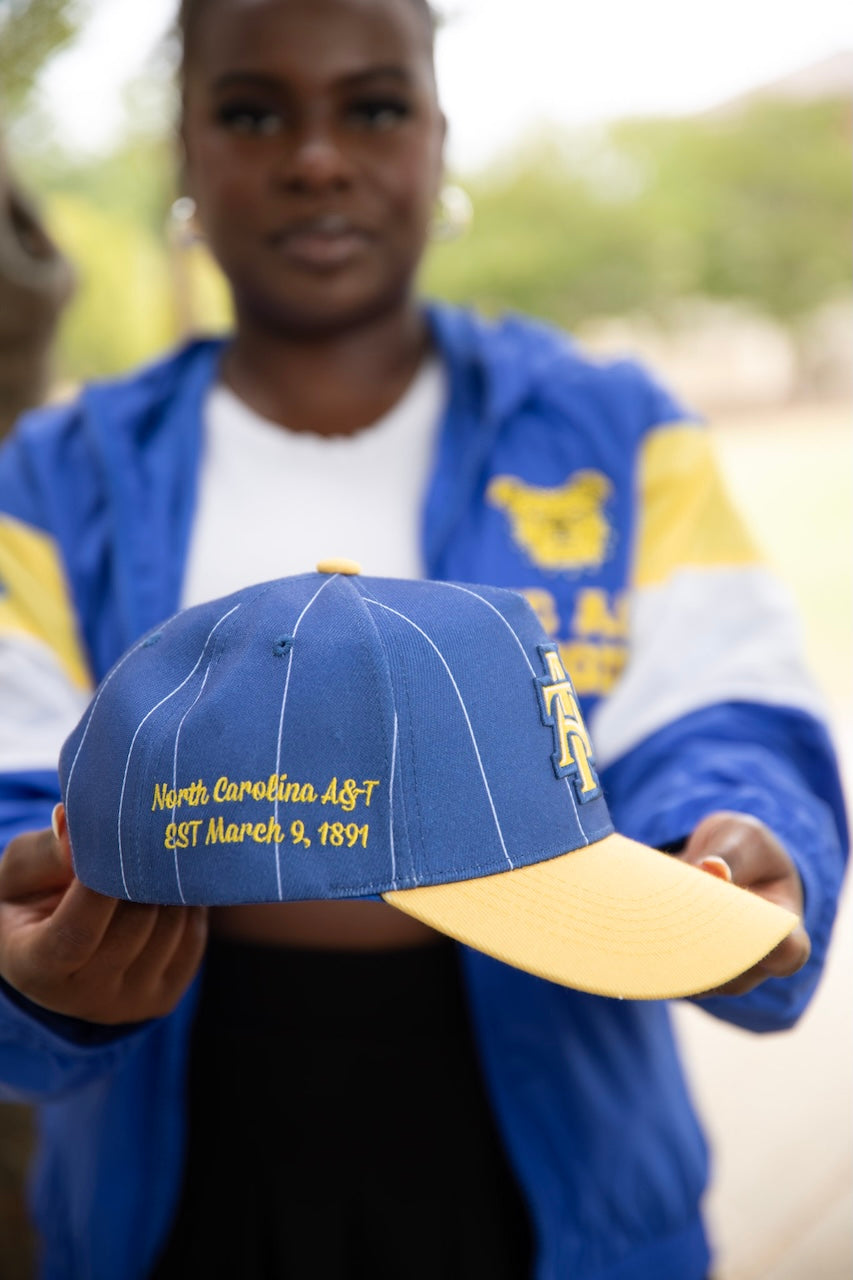 North Carolina A&T Striped Cap