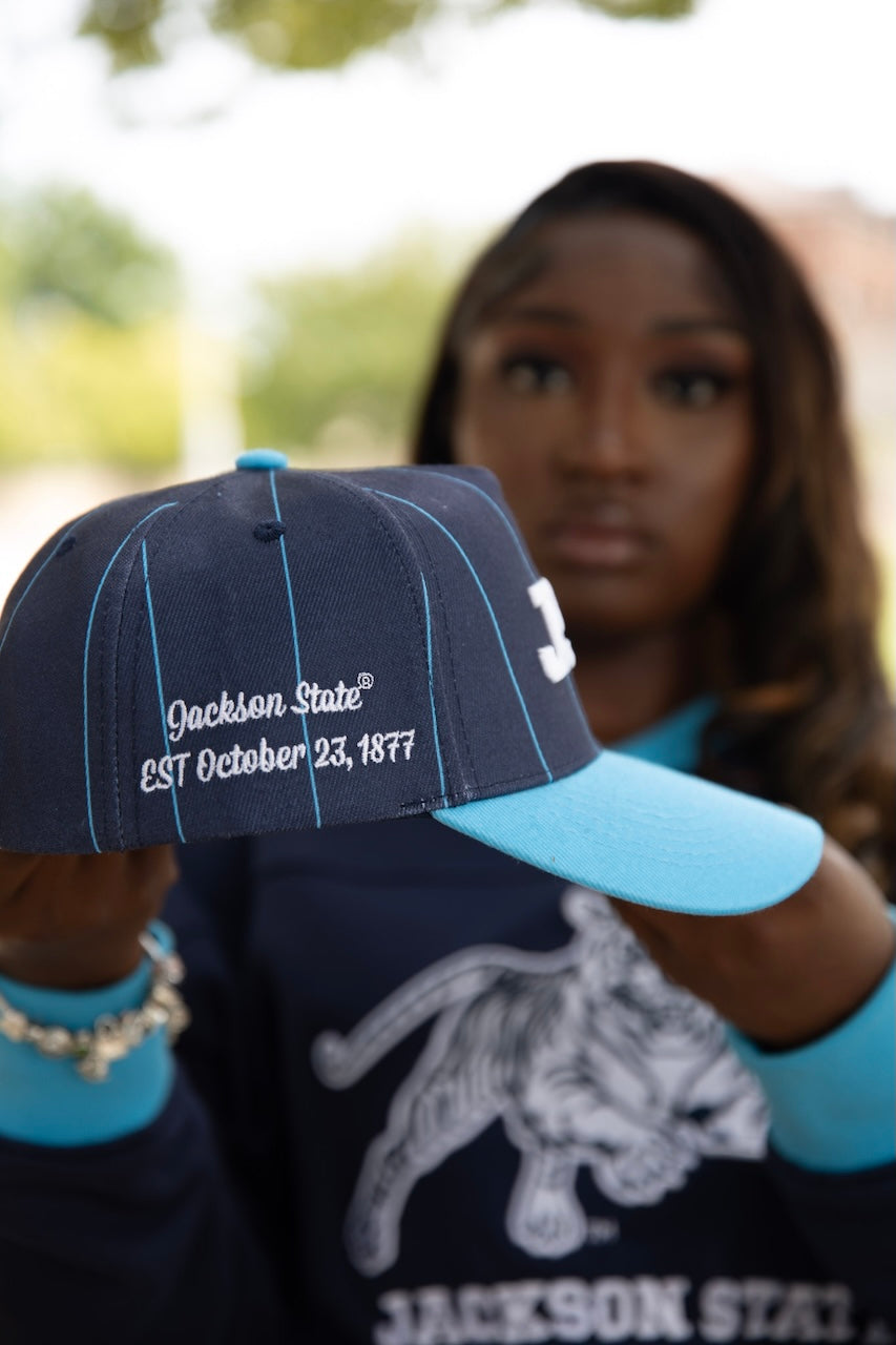 Jackson State Striped Cap