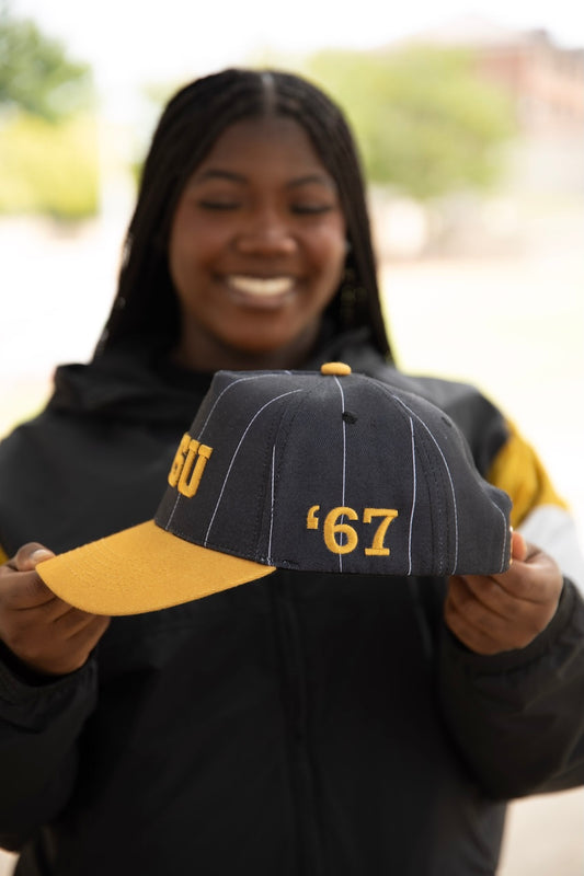 Alabama State Striped Cap