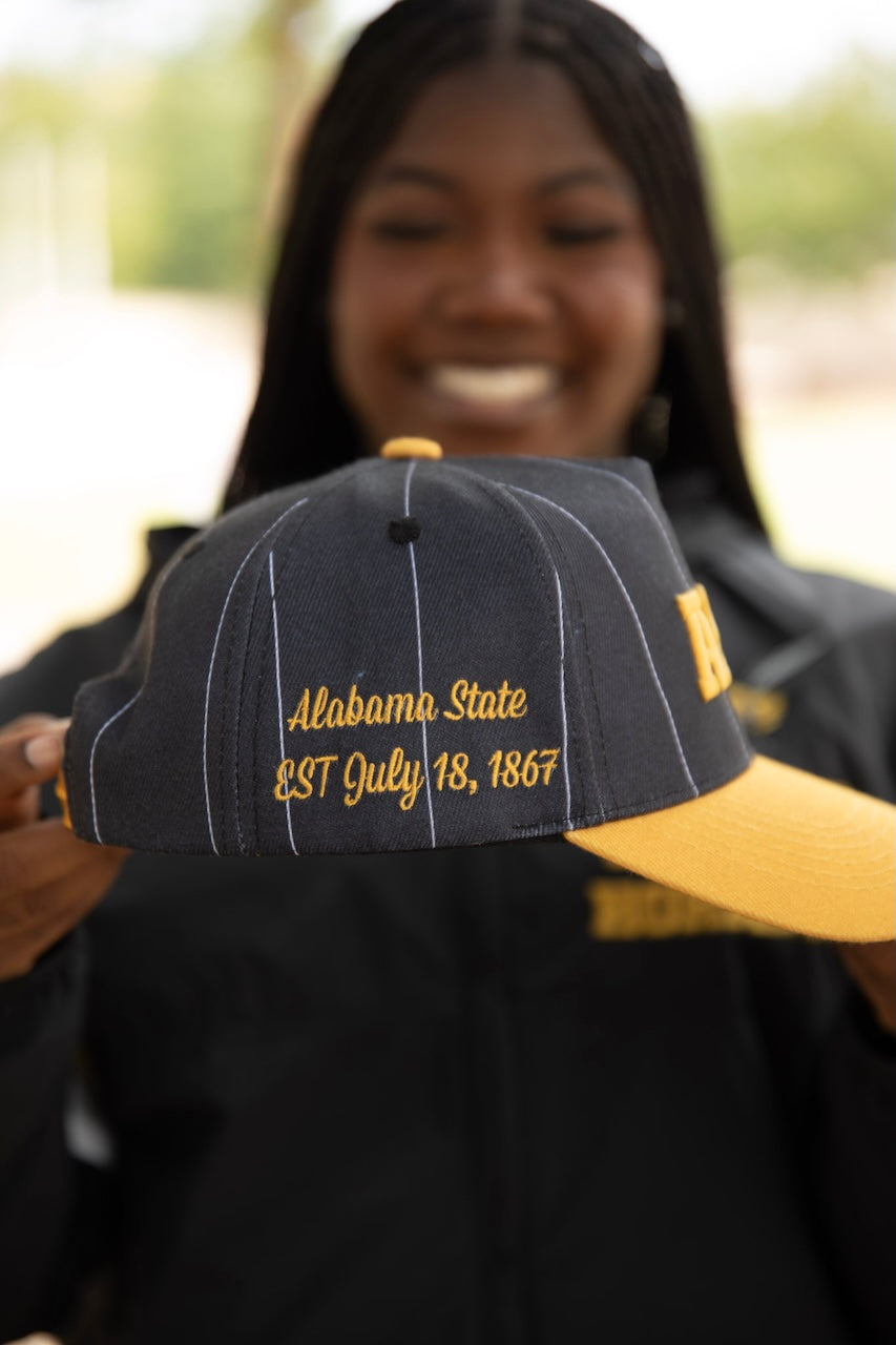 Alabama State Striped Cap