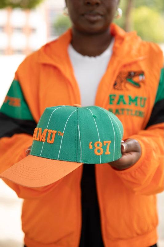 Florida A&M Striped Cap