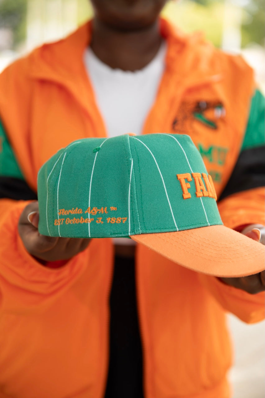 Florida A&M Striped Cap
