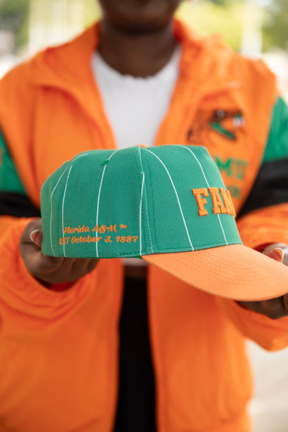 Florida A&M Striped Cap