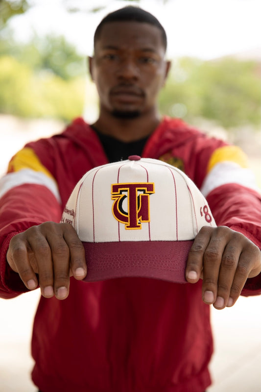 Tuskegee University Striped Cap