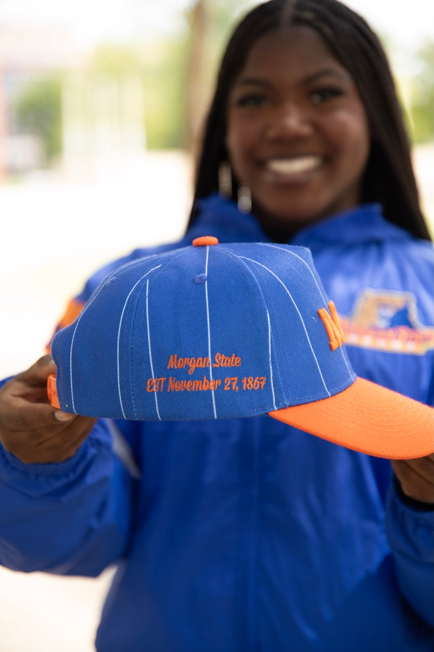 Morgan State Striped Cap