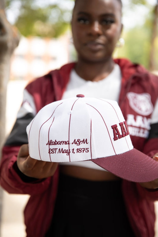 Alabama A&M Striped Cap