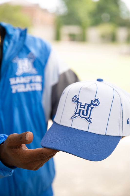 Hampton University Striped Cap
