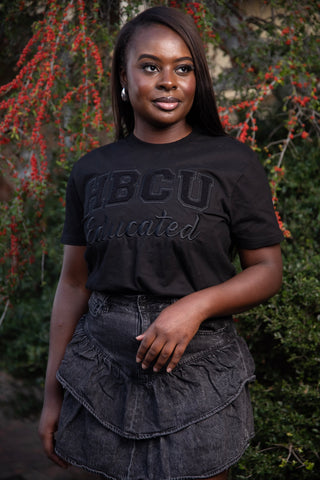 All Black HBCU Educated Tee (Unisex)