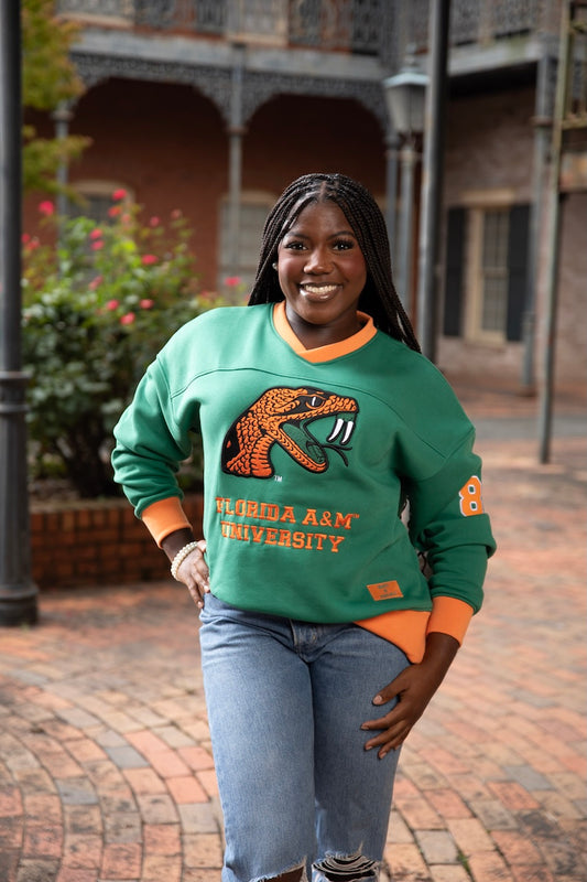 Florida A&M V-Neck Sweatshirt