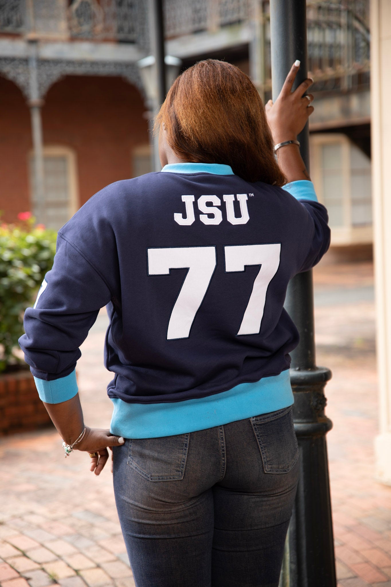 Jackson State V-Neck Sweatshirt