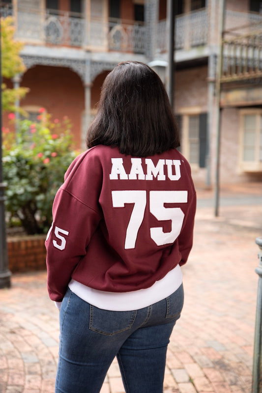 Alabama A&M V-Neck Sweatshirt