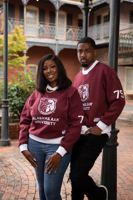 Alabama A&M V-Neck Sweatshirt