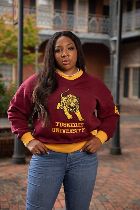 Tuskegee V-Neck Sweatshirt