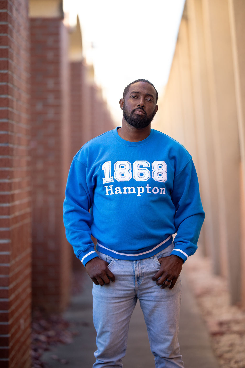 1868 Hampton University Sweatshirt (Unisex)