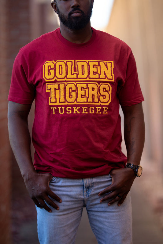 Crimson Golden Tigers Tee (Unisex)